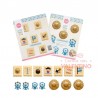 Set Placas Parpen Candy Patrio