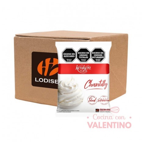 Crema Chantilly Keuken - 500 Grs - Pack 12 Un