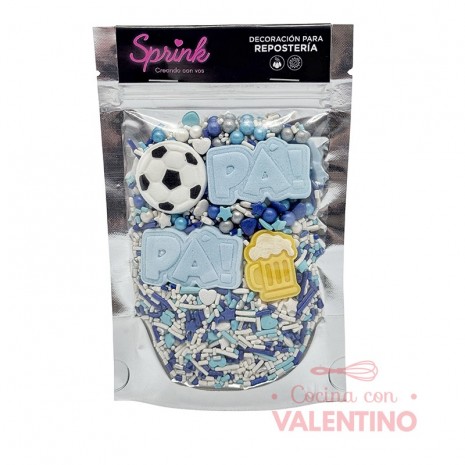 Mix Sprinkles + Forma Papa Pelota - 100 Grs