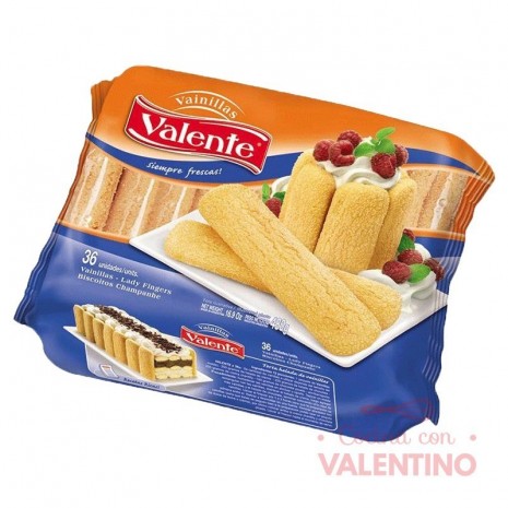 Vainillas Valente - 444 Grs