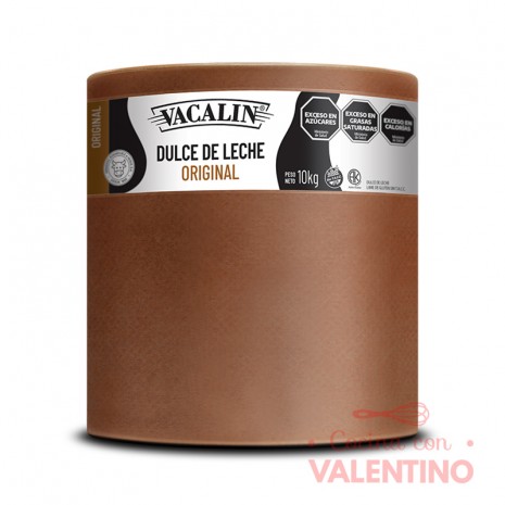 Dulce de Leche Vacalin FAMILIAR Carton - 10 Kg
