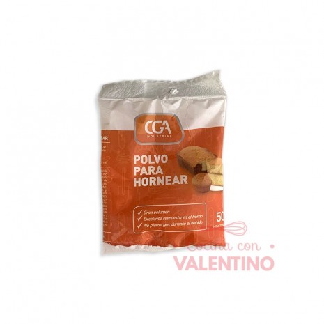 Polvo de Hornear CGA - 50 Grs