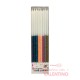 Velitas Finitas Premium Brillitos Surtidos Bicolor Blister 12u 17 cm