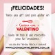 Gift Card Valentino $100.000