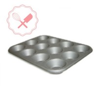 bandeja p/ 12 muffins aluminizada 44x32 cm bandeja p/ 12 muffins aluminizada 44x32 cm