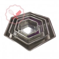 Molde Hexagonal 5cm Alto Molde Hexagonal 5cm Alto