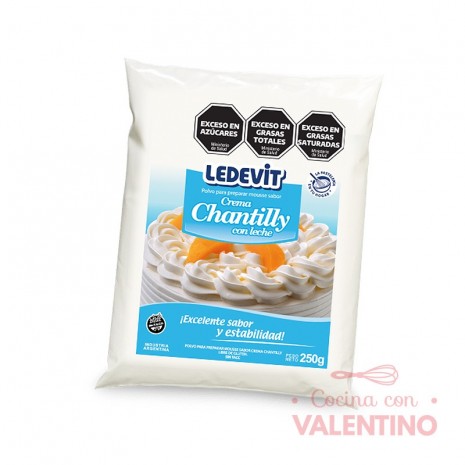 Crema Chantilly Ledevit - 250Grs