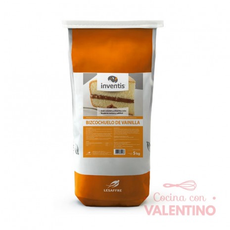 Premezcla Inventis Bizcochuelo Vainilla - 5 Kg