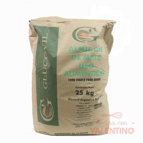 Almidon de Maiz Glucovil - 25Kg.