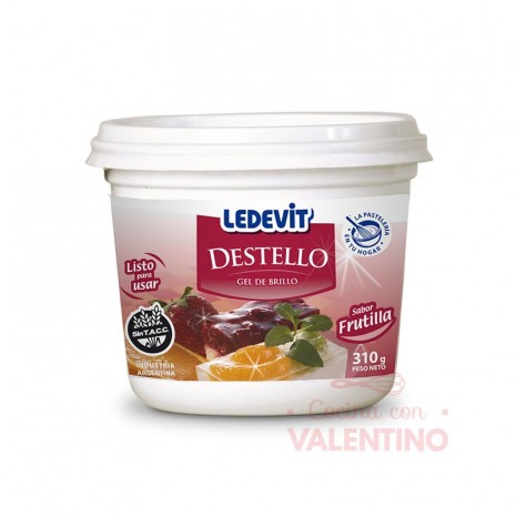 Gel Destello Frutilla Ledevit - 310 Grs