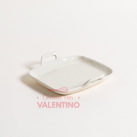 Fuente Ceramica con Agarradera 21x21