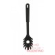 Cuchara para Pasta Plastico Negro - 28 Cm