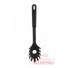 Cuchara para Pasta Plastico Negro - 28 Cm