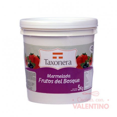 Mermelada Taxonera Frutos del Bosque - 5 Kg