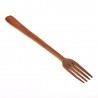Tenedor Madera Gde 30cm Mango Plano
