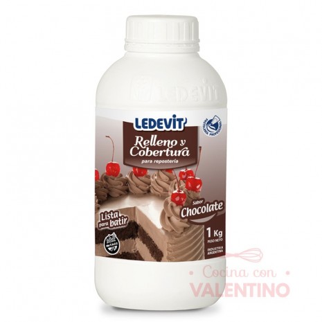 Rell. y Cob. Ledevit Chocolate - 1 Kg