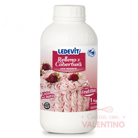 Rell. y Cob. Ledevit Frutilla - 1 Kg