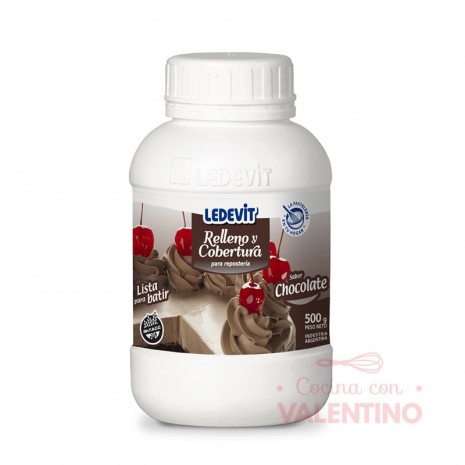 Rell. y Cob. Ledevit Chocolate - 500 Grs