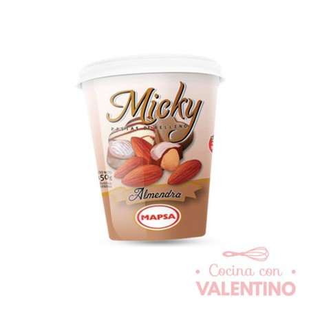 Pasta Relleno Micky Almendra - 450Grs