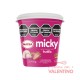 Pasta Relleno Micky Frutilla - 450 Grs