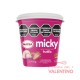 Pasta Relleno Micky Frutilla - 450Grs