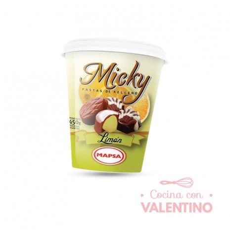 Pasta Relleno Micky Limon - 450Grs