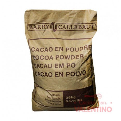 Cacao en Polvo Barry Callebaut - 25 Kg