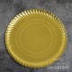 Plato Bandeja Carton Dorado N°16 - 35 Cm