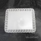 Bandeja Blonda Plastica Rectangular 2 Kg - 35x28