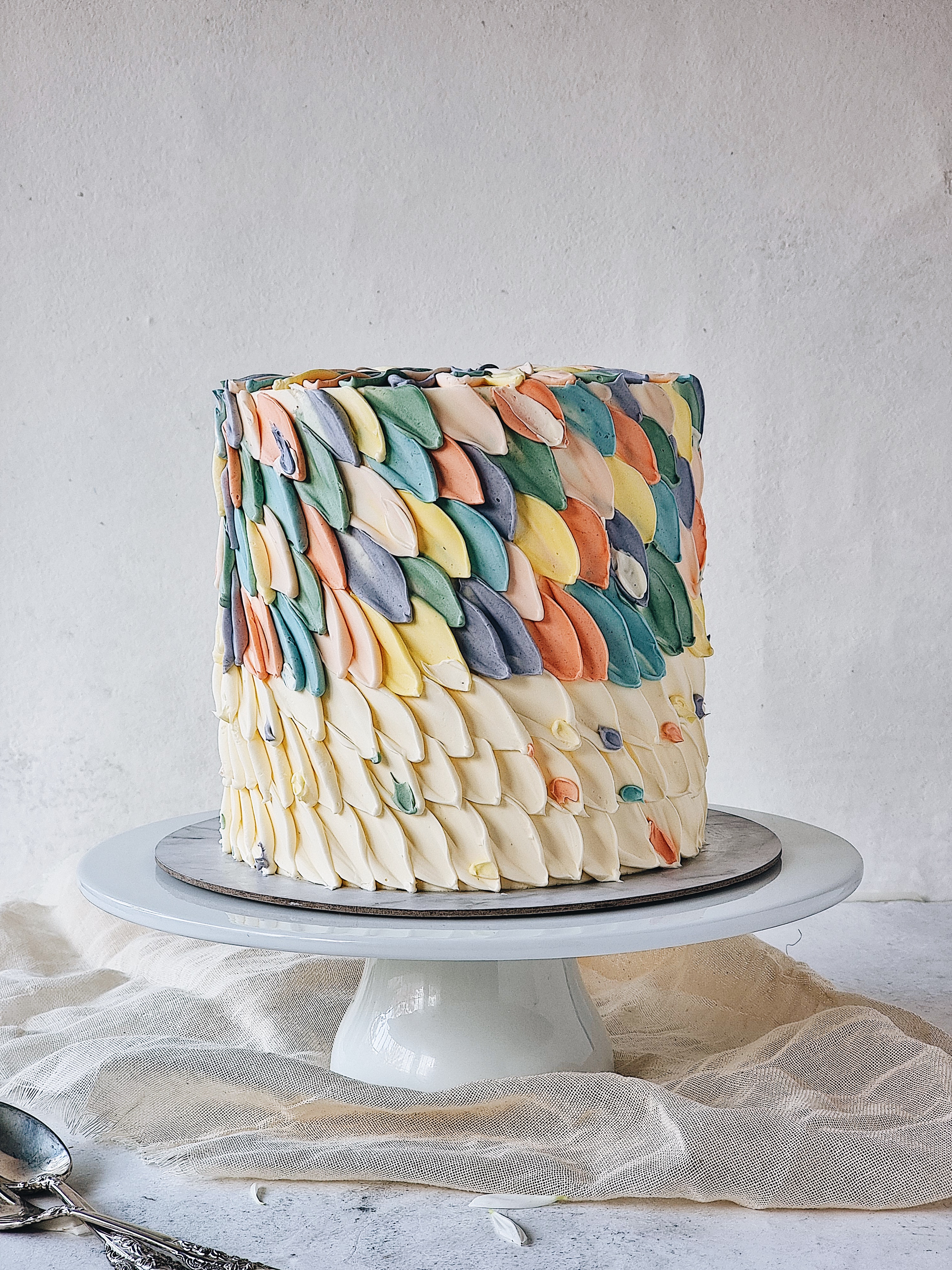Taller de decoración de tortas con 'palette knife' de 'buttercream