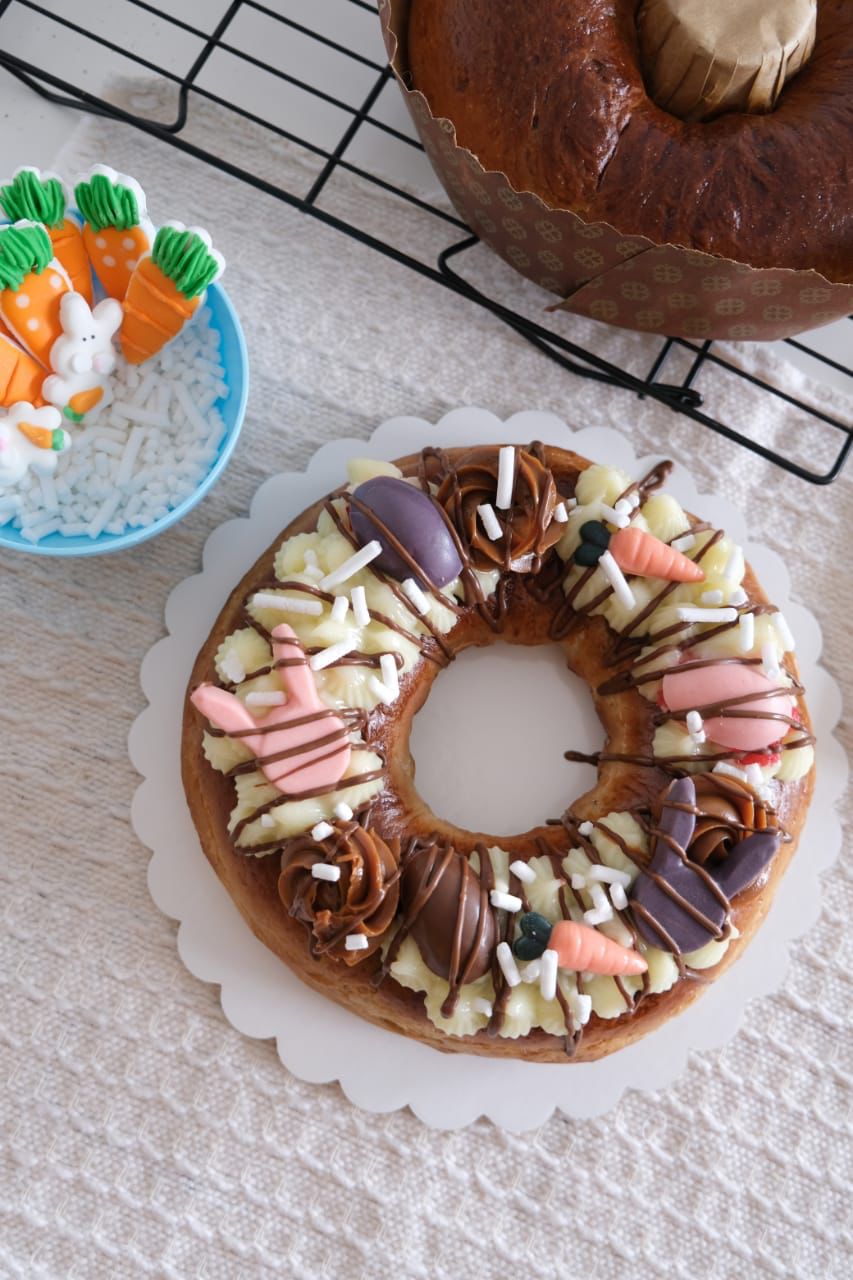 Rosca de Pascuas con Premezcla Cañuelas
