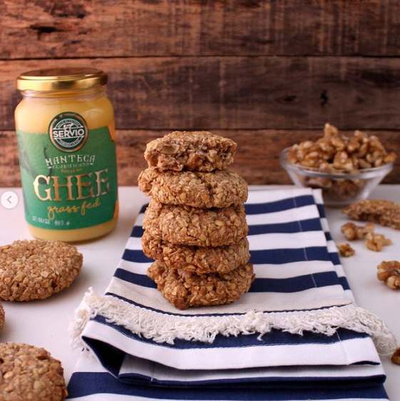 Galletas de avena con ghee